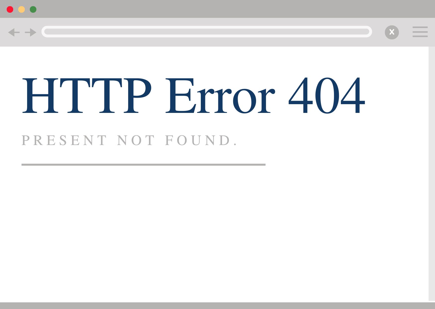 Page Not Found